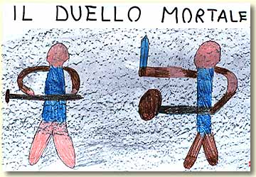 Scena di duello - prima et del Ferro